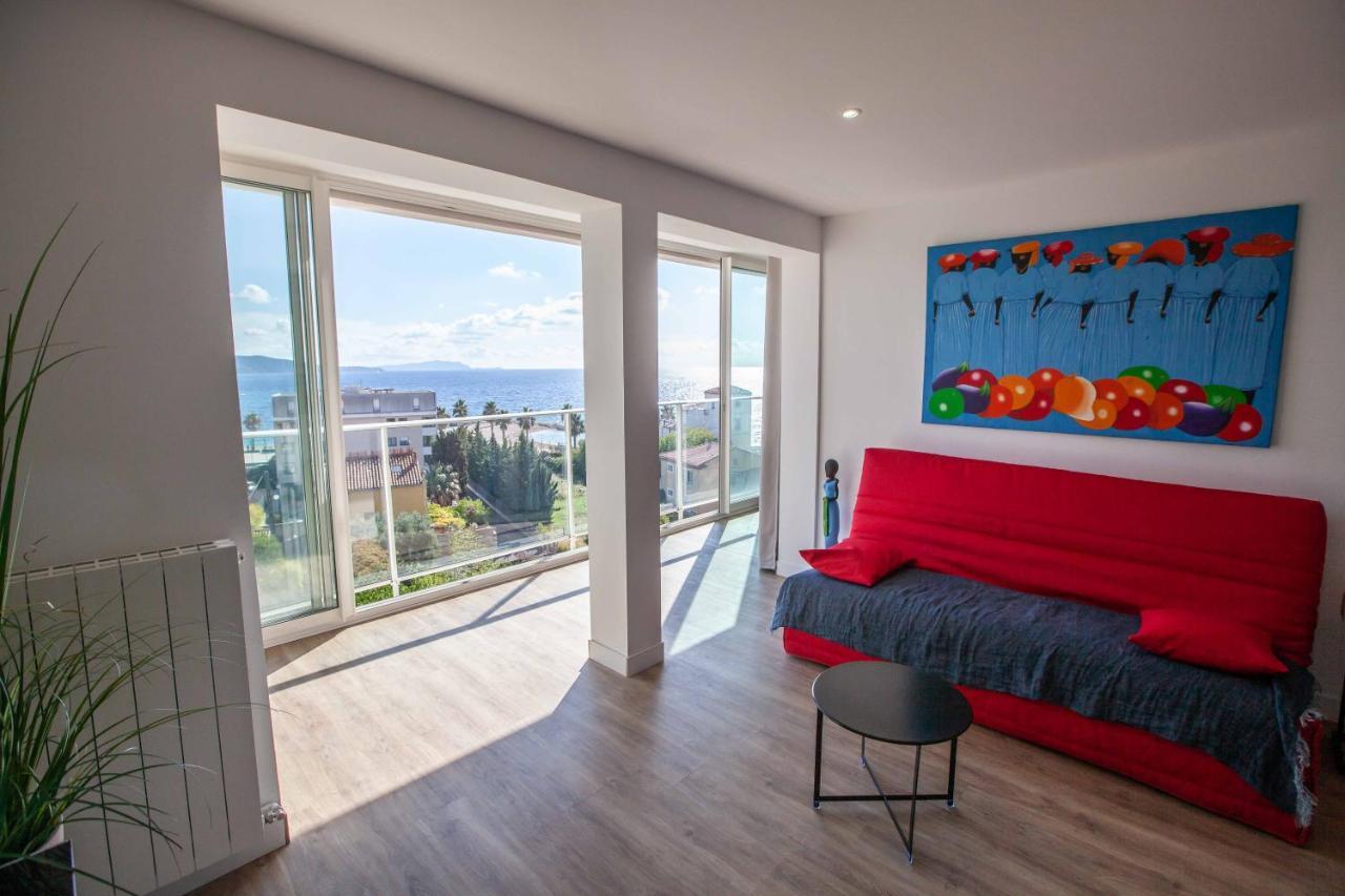 Tres Beau T2 Climatise Refait A Neuf, Vue Mer Panoramique Exceptionnelle A 120M A Pied De La Plage La Ciotat Exterior foto
